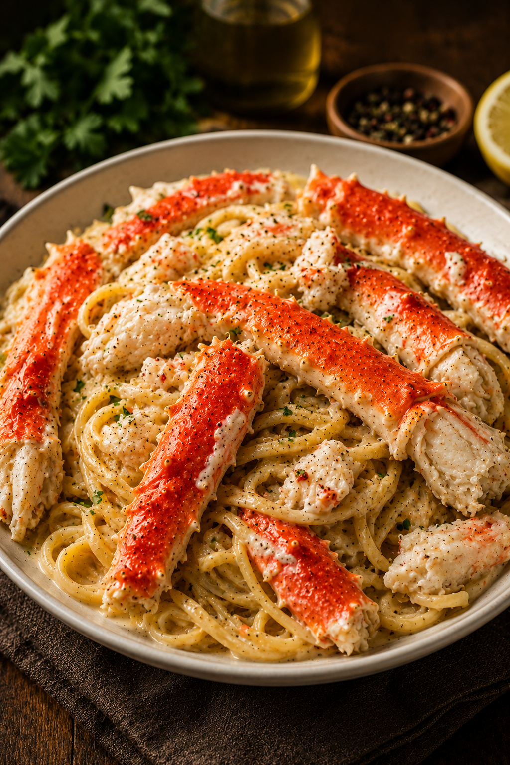🦀 Premium King Crab Legs – Wild-Caught Large Size, Sweet & Tender Meat Seafood Feast Delivered To Your Door