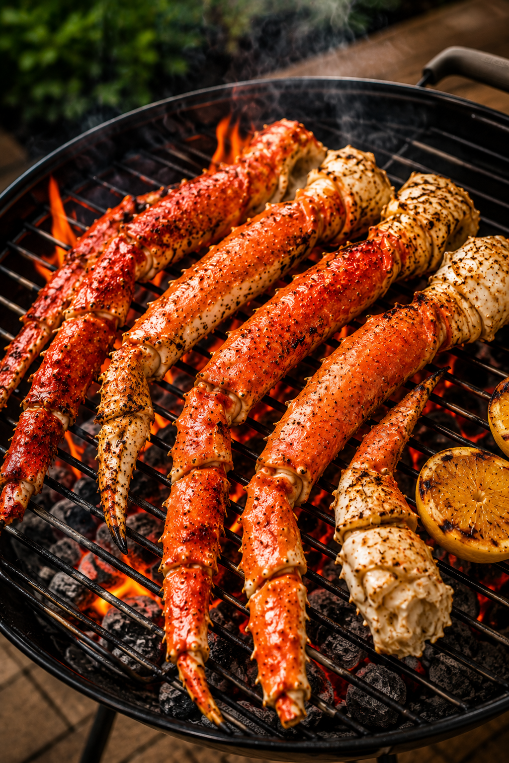 🦀 Premium King Crab Legs – Wild-Caught Large Size, Sweet & Tender Meat Seafood Feast Delivered To Your Door